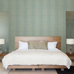 textured wallpaper blue grasscloth