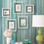 bedroom wallpaper stripes