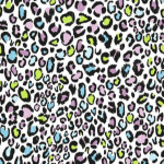 leopard print wallpaper multi-colored