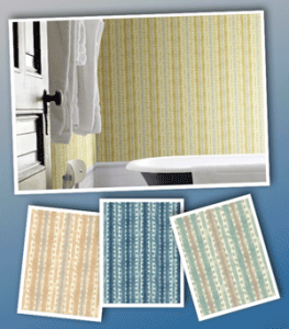 cozy striped wallpaper 