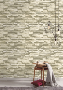 stone peel and stick wallpaper