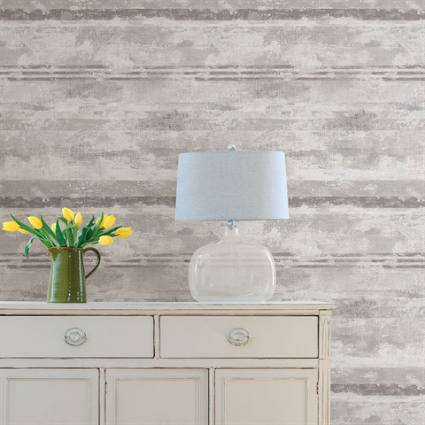 2811-JY10903 Abigal Light Grey Stripe Wallpaper