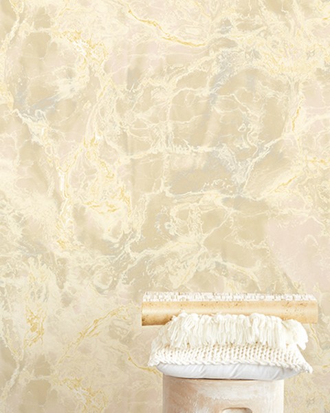 Marble Stone Off-White Wall Mural;