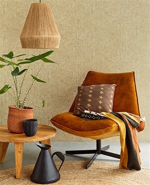 Longmont Gold Global Geometric Wallpaper