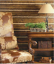 Franklin Brown Rustic Pine Wood