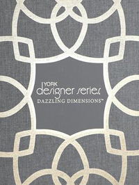 Dazzling Dimensions Wallpaper for Walls by York Designer Series