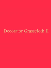 Wallpaper Book Decorator Grasscloth II by Patton