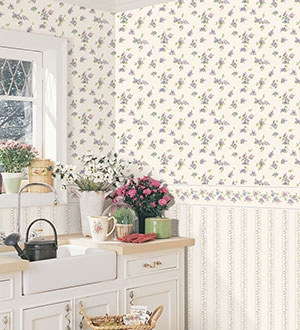 FK26933 Lilac Sprigs Wallpaper