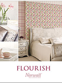 Flourish Wallpaper Book by Norwall