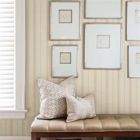 Franz Off-White Grain Texture Stripes Wallpaper