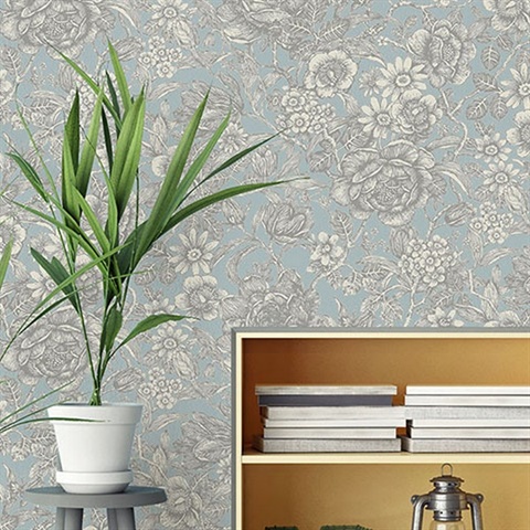 Floral Trails Wallpaper