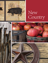 New Country Wallpaper Book by Brewster