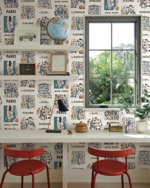 PSW1196RL, Rifle Paper Co. Peel and Stick by York