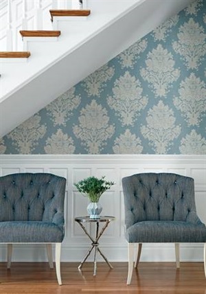 T89154, Damask Resurce 4 by Thibaut