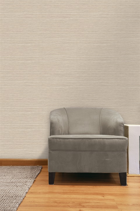 WD3019 Taupe Faux Grasscloth Wallpaper