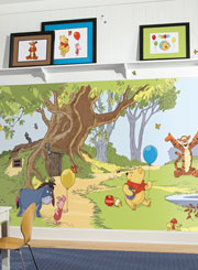 Pooh and Friends Mural JL1220MDK