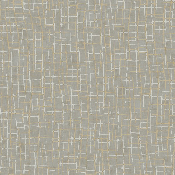 54" Wide Rian Light Grey Linear Abstract Wallpaper