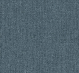 54in Heathered Linen Indigo Faux Fabric Wallpaper