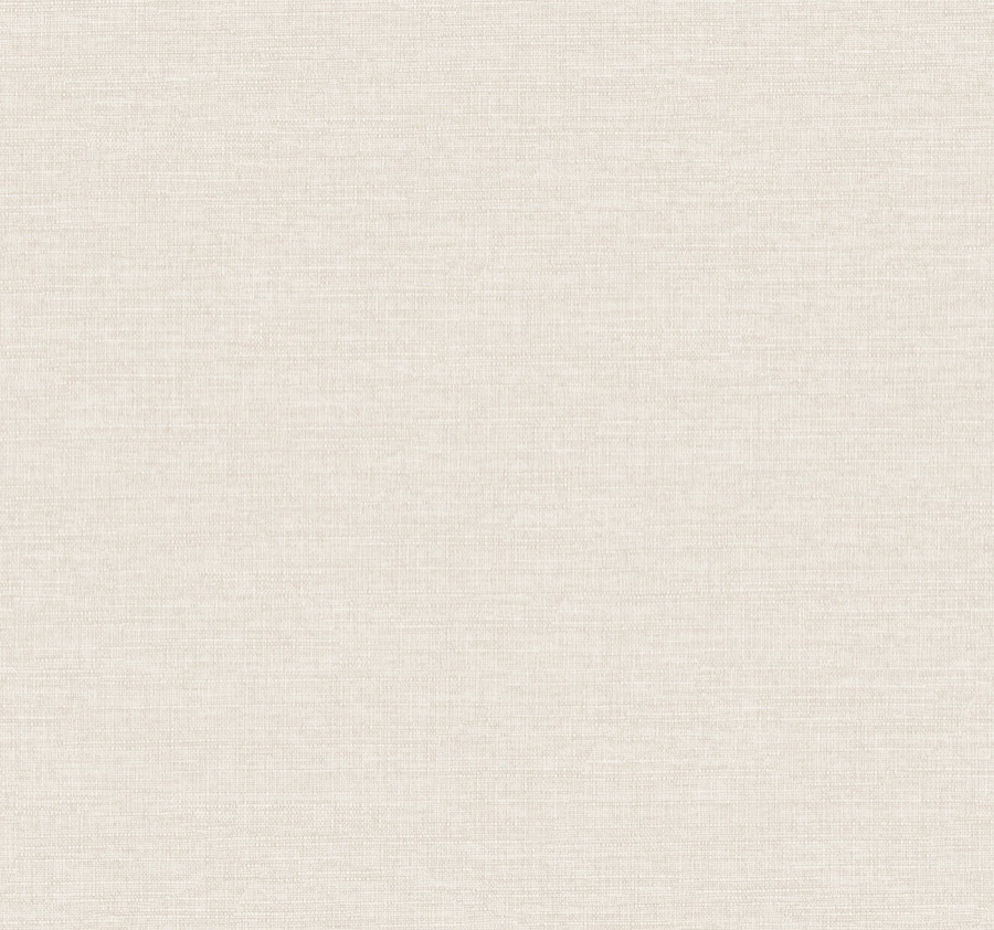54in Terrene Cream Faux Linen Wallpaper