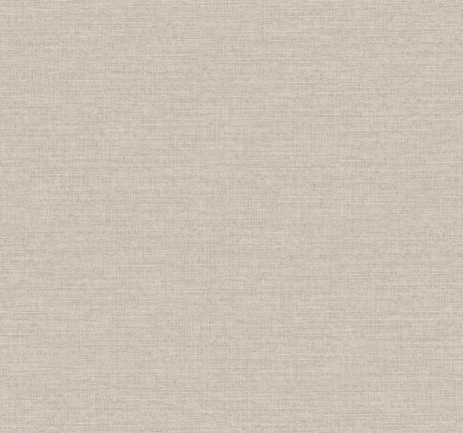 54in Terrene Light Brown Faux Linen Wallpaper