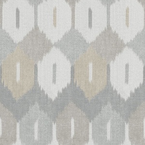 Abilene Neutral Ikat Wallpaper