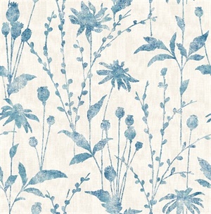 Aerides Blue Meadow Wallpaper