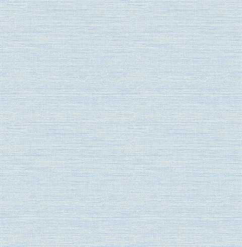 Agave Bliss Sky Blue Faux Grasscloth