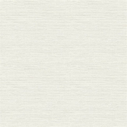Agave Off-White Faux Grasscloth Wallpaper