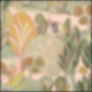 Albero Apricot and Ginger Wallpaper