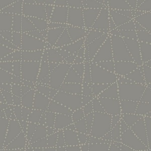 Alcott Charcoal Dotted Wallpaper