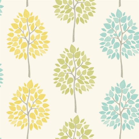Alder Cream Tree Wallpaper