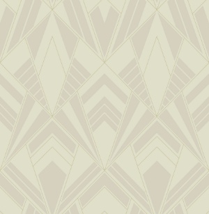 Allenby Pearl Flocked Wallpaper