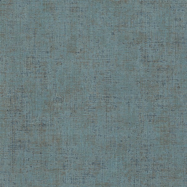 Alma Blue Faux Weave Wallpaper