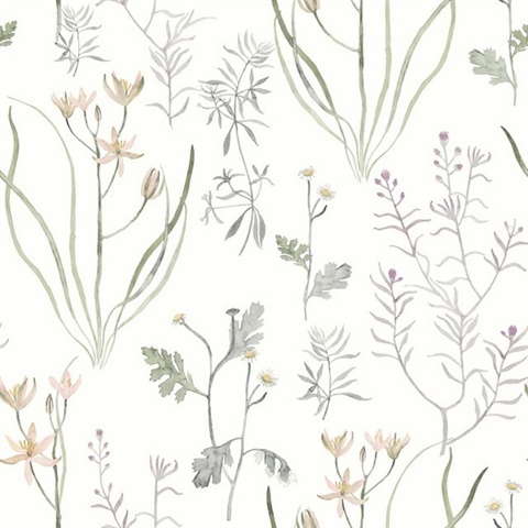 Alpine Botanical Peel & Stick Wallpaper