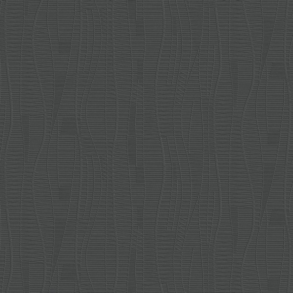 Amir Black Embossed Wallpaper