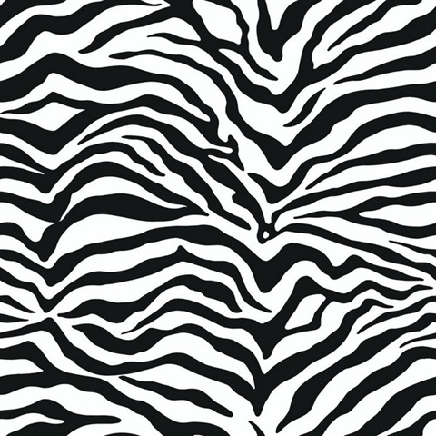 Modern Zebra Striped Skin