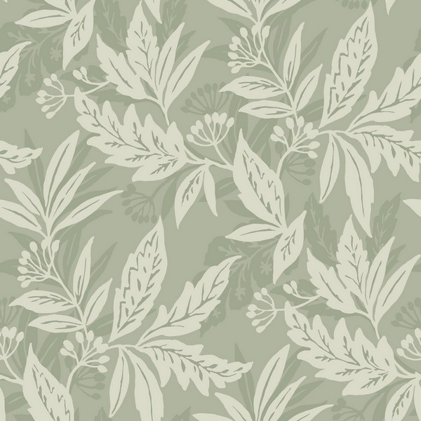 Anita Sage Woodland Floral Wallpaper