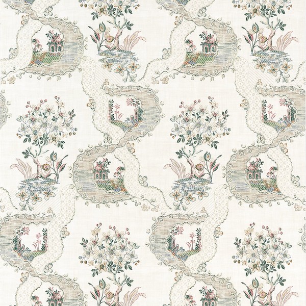 Antoinette Beige Wallpaper