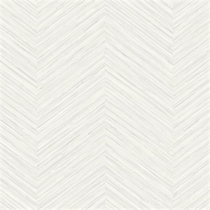 Apex White Weave Wallpaper