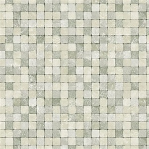 Aqua Textured Tiles Wallpaper