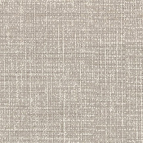 Arya Grey Fabric Texture Wallpaper