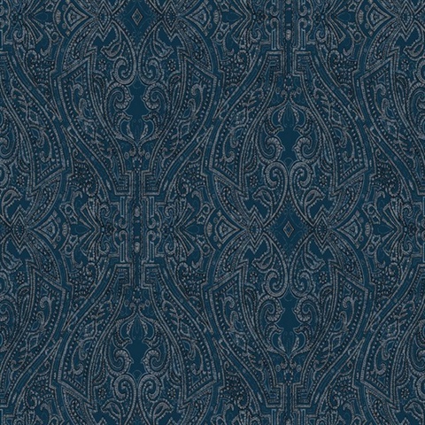Ascot Damask Wallpaper