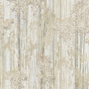 Aspen Grove Beige Mural