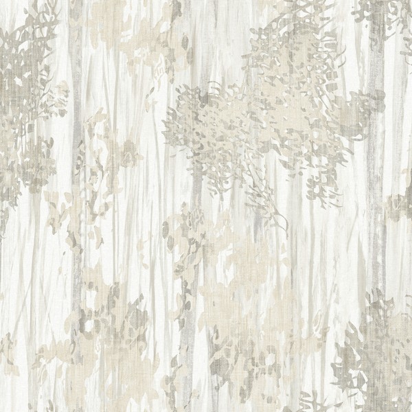 Aspen Grove Grey Wallpaper