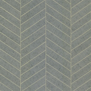 Atelier Herringbone Natural Grey Wallpaper