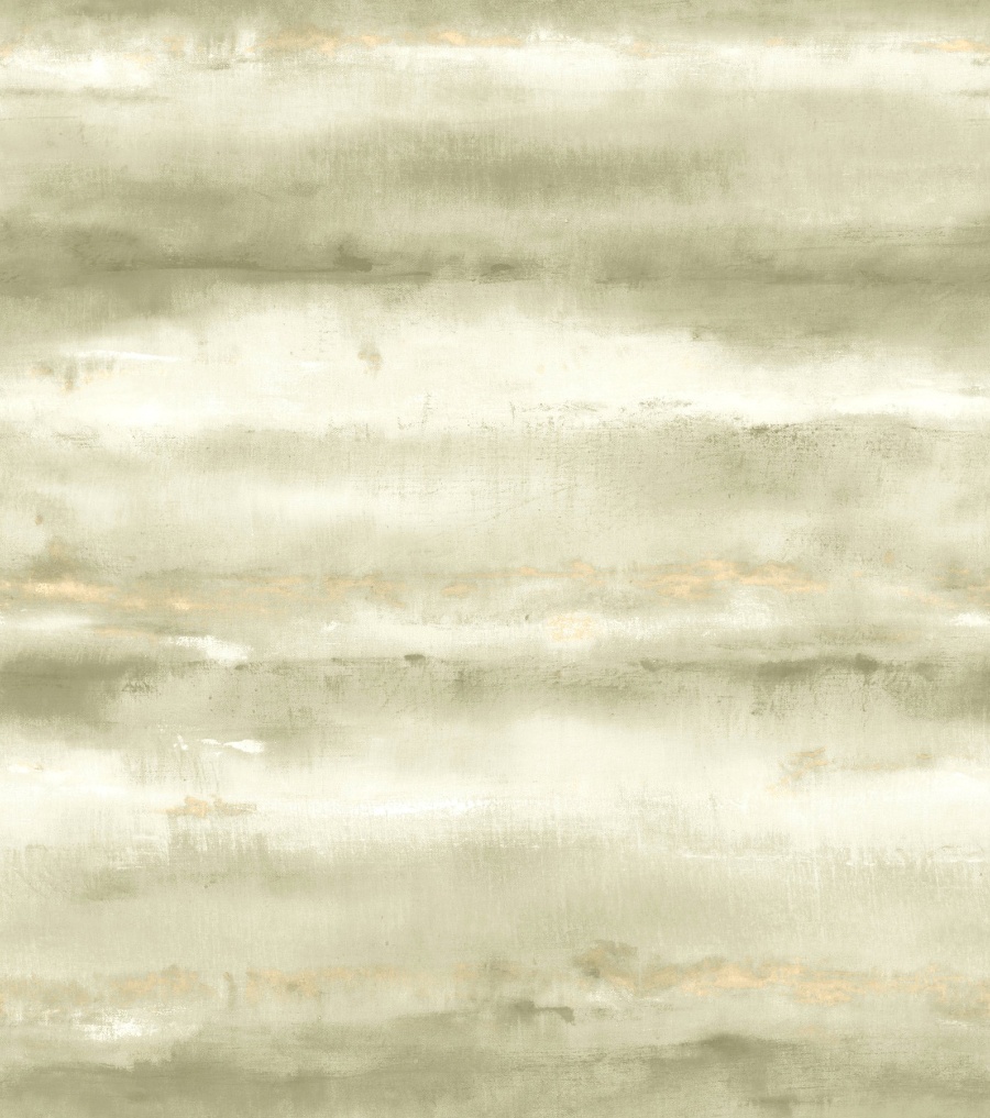 Aveline Green Wall Mural