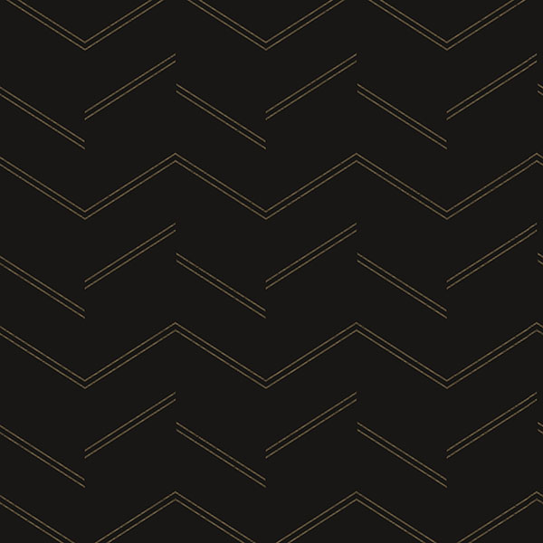 Aviator Black Abstract Chevron Wallpaper