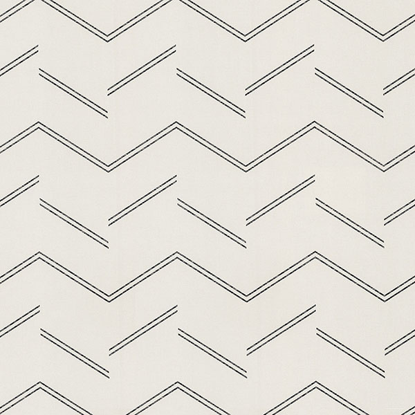 Aviator Ivory Abstract Chevron Wallpaper