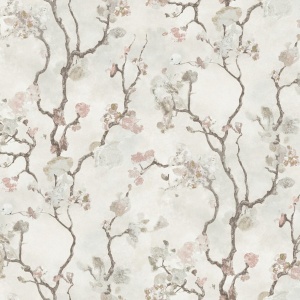Avril Chinoiserie Blush Wallpaper