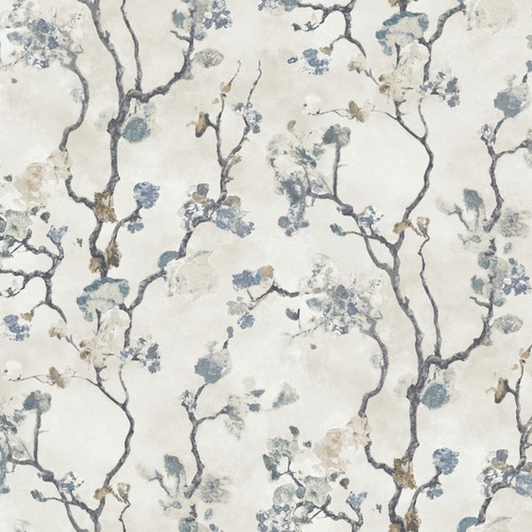 Avril Chinoiserie Peacock Wallpaper